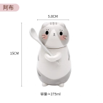 Cat Shaped cute Ceramic Coffee Mug with Spoon coffee Pots Milk Tea Cups - Image 6